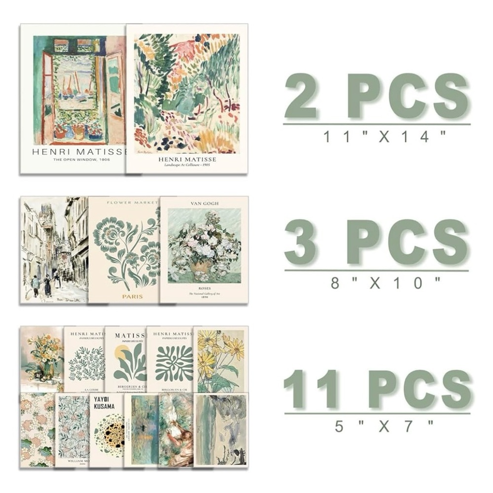 Art Print Gallery Wall Set - Picture 3 of 7